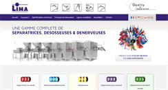 Desktop Screenshot of lima-france.com